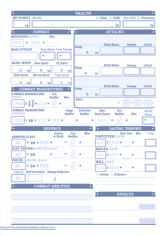 traveller rpg character sheet