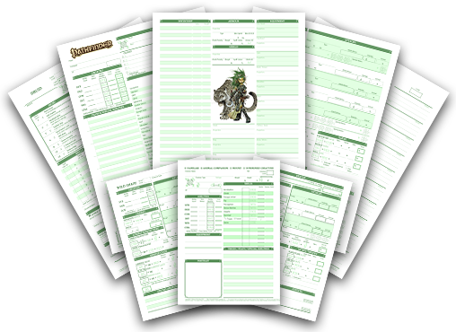 V5] Customizable 2-paged Character Sheets with dynamical assisted